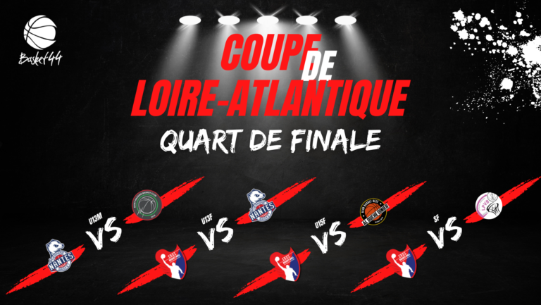 COUPE DE LOIRE-ATLANTIQUE – Quart de Finale